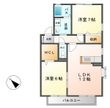 サンピラーＢの間取図