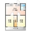 サンリッチ川北の間取図