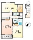 サンペドロ Aの間取図