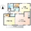 サンポーチ陽だまりAの間取図