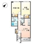 ブリッサの間取図