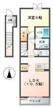 サニーハウスの間取図
