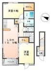 ビオトープあさひBの間取図
