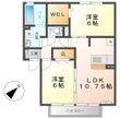 サンパティークの間取図