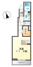 パークサイドカスミの間取図