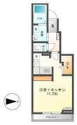 ノーブル大藤の間取図