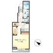 ベルレット桑名Bの間取図