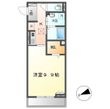 リエート中央町の間取図