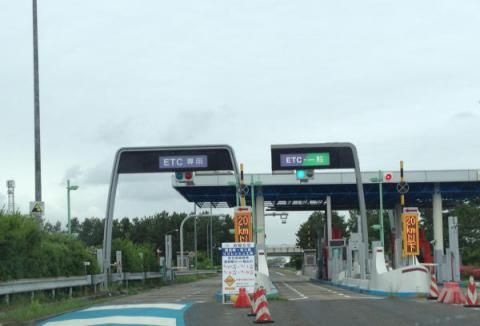 写真：東名阪自動車道長島IC