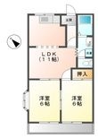 メゾンライフの間取図