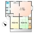 グレースハイツの間取図