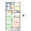 ヴィラNOAの間取図