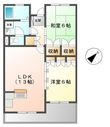 グリンビーハイツの間取図
