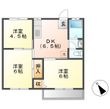 ジュネスよこわの間取図