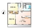 レジデンスグローリーの間取図