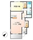 ルシヨン D棟の間取図