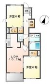 アルシュ　Ⅱの間取図