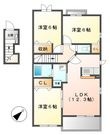 フォーシーズンKの間取図