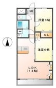 マイタウン松阪の間取図