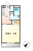 リバーサイドⅡの間取図