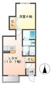 レットル・ダムールの間取図