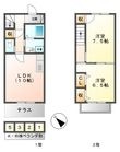 エクセルの間取図