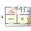 テナント山本の間取図