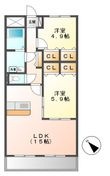 松阪市高町の間取図
