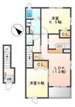 メゾンアイリス の間取図