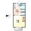 ダンケ タカミヤⅠの間取図