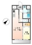 シンフォニー中町の間取図