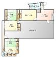 松阪市中央町の間取図