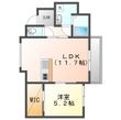 松阪市愛宕町２丁目の間取図