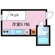 アルプスビルの間取図