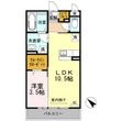D-room五福の間取図