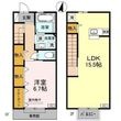 D-Room秋吉 B棟の間取図