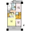 ディーグランゼ新桜町の間取図