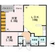 アベニール布瀬の間取図
