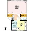 コーポ・アルペラ Aの間取図