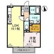 パークコート Gの間取図