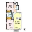 フロンティア上袋の間取図