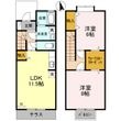 メゾンリッシュの間取図