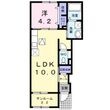 レジーナ秋吉2の間取図