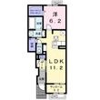 ラパン町村 2の間取図