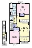 インフィニティーAの間取図
