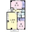ライジングサンAの間取図