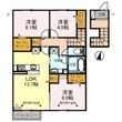 アプリコーゼ山室の間取図
