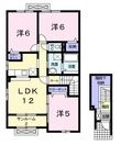G-1町村の間取図
