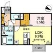 シェレトワレ上冨居 A棟の間取図