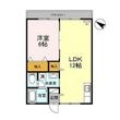 パレーシャルこしばの間取図